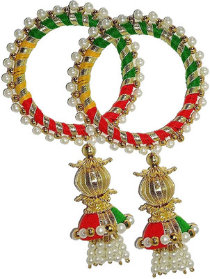 Niozaki Bracelet KADA-02 Mauli Thread Rakhi, Bracelet  Set(2 Chuda/Kada Rakhi)