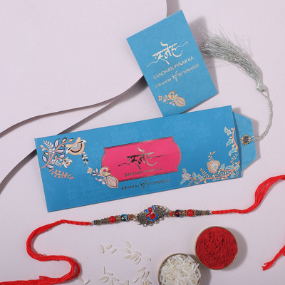 FNP Thread GIFTSFNP24771_RK23 Mauli Thread Rakhi  Set(3)