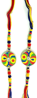 APNA STORE Thread Circle-R01-2 Mauli Thread Rakhi  Set(2 rakhi)