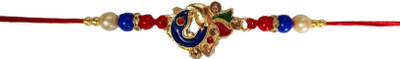 BHAVYA SALES Designer RKH33-N2-11 Assorted Rakhi  Set(1 Rakhi)