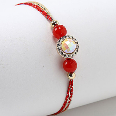 FNP Thread GIFTSFNP24713_RK23 Mauli Thread Rakhi  Set(3)