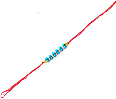 BHAVYA SALES Designer BS - 6-11-N2 Mauli Thread Rakhi  Set(6 Pc Set)
