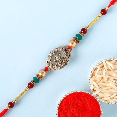 FNP Thread GIFTSFNP19819_RK21 Mauli Thread Rakhi  Set(3)
