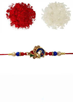 BHAVYA SALES Designer RKH80-N2-11 Assorted Rakhi  Set(1 Rakhi)
