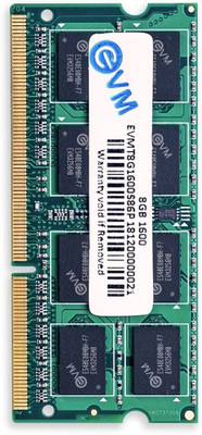 EVM Laptop RAM DDR3 8 GB Laptop DDR3 (1600MHz So-DIMM Memory)