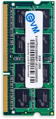 EVM LAPTOP RAM DDR3 8 GB (Dual Channel) Laptop, Mac LAPTOP RAM (8GB DDR3 1333 LAPTOP RAM)(Green)