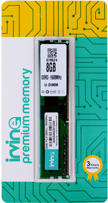 IRVINE 1600 DDR3 8 GB (Dual Channel) PC (8GB DDR3 1600 Udimm)(Green, Blue)