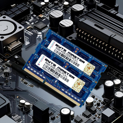 BYTE MASTER DDR3 DDR3 4 GB (Dual Channel) Laptop (RAM 4GB 1333 Mhz pack of 2)