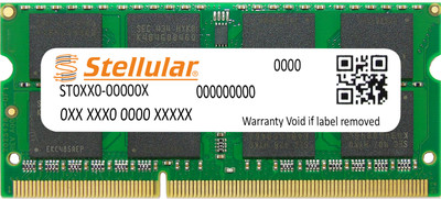 STELLULAR 1333/10600MHZ DDR3 8 GB (Dual Channel) Laptop DDR3 SDRAM (Synchronous Dynamic Random-Access Memory) (ST8GD3-10600S)(Green, Black)