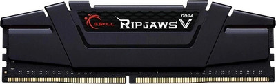 G.Skill Ripjaws V DDR4 8 GB (Single Channel) PC DRAM (F4-3200C16S-8GVKB)(Black)
