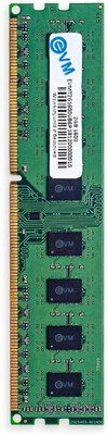 EVM Desktop RAM DDR3 2 GB (Dual Channel) PC (EVMT2G1600U86P)(Black)