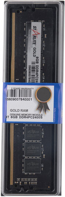 Starlite DDR DDR4 8 GB PC RAM (8GB DDR4 PC2400)(Black)