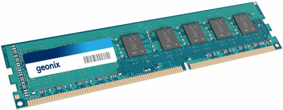 GEONIX Geonix Desktop RAM, 4 GB DDR3, Frequency-1333/1600 MHz, 240 Pin, 5 Yrs Warranty DDR3 4 GB (Dual Channel) PC SDRAM (GXR4DD3138)