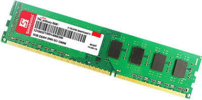 Simmtronic U-DIMM DDR4 DDR4 8 GB (Single Channel) PC DDR4 2666MHZ Desktop RAM (2666MHz Desktop RAM)(Green)