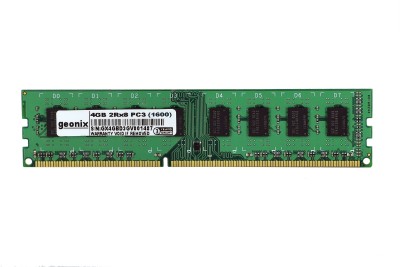 GEONIX RAM DDR3 4 GB (Dual Channel) PC (GX 4GB DDR3 1600 MHZ)(Multicolor)