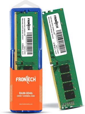 Frontech Standard DDR3 4 GB (Single Channel) PC SD RAM (RAM-0046)(Green)