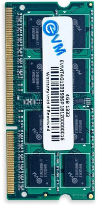EVM 4GB 1333MHz DDR3 4 GB Laptop DDR3 (EVMT4G1333S86P)(Black)