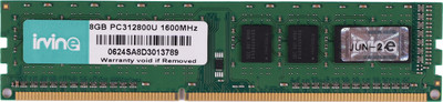 IRVINE 1600 DDR3 8 GB (Dual Channel) PC LONG UDIMM (8GB DDR3 1600 Desktop)(Green, Blue)