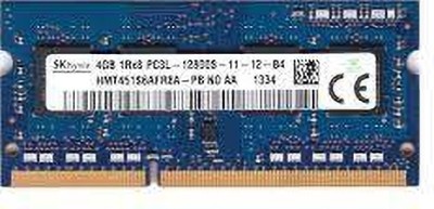 Hynix RAM DDR3 4 GB (Dual Channel) Laptop (MEMORY)
