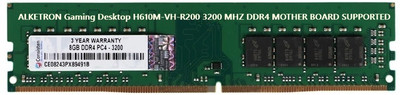CONSISTEN DDR 4 SERIES ALKETRON H610M-VH-R200 3200 MHZ MOTHER BOARD SUPPORTED DDR4 8 GB (Dual Channel) PC DDR4 RAM (8gb ddr 4 Ram For ALKETRON Gaming Desktop H610M-VH-R200mother board Supported)(Black) CONSISTEN DDR 4 SERIES ALKETRON H610M-VH-R200 3200 MHZ MOTHER BOARD SUPPORTED DDR4 8 GB (Dual Channel) PC DDR4 RAM (8gb ddr 4 Ram For ALKETRON Gaming Desktop H610M-VH-R200mother board Supported)(Black)