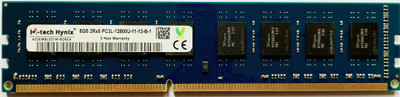 Hi-tech Hynix Desktop RAM DDR3 8 GB (Single Channel) PC DDR3 (8GB DDR3 PC3L-12800U | 1600MHz 1.35 volt | 240 PIN | 5 Years Door Step Warranty)(Blue)