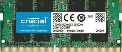 Crucial 3200 DDR4 16 GB (Dual Channel) Laptop CT16G4SFRA32A (3200 DDR4)