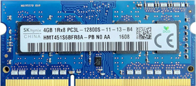 PreSolve 4GB DDR3 4 GB (Single Channel) Laptop SODIMM (4GB PC3L Laptop RAM)(Blue)