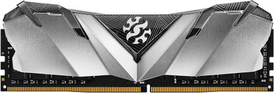 XPG GAMMIX D30 3200mhz DDR4 8 GB (Dual Channel) PC SD RAM (AX4U320038G16A GAMMIX D30 8GB DDR4)(Grey & Red)
