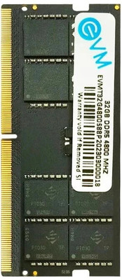 EVM Laptop RAM DDR5 32 GB (Dual Channel) Laptop DDR5 (EVMT32G4800S88P)(Black)