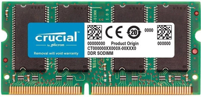 Crucial 3200MHZ Compatible with (2933MHz or 2666mhz) 4 YEARS WARRANTY DDR4 8 GB (Single Channel) Laptop (CB8GS3200)