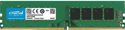 Crucial CT-2400 MHz DDR4 4 GB (Single Channel) PC SDRAM (CT4G4DFS824A)(Green)