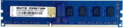 BYTE MASTER DDR3 DDR3 8 GB (Dual Channel) PC (RAM 8GB DDR3 1600 Mhz)(Blue)