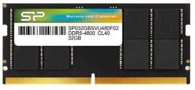 SILICONN POWER DDR5 SODIMM DDR5 32 GB (Single Channel) Laptop (SP032GBSVU480F02)