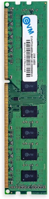 EVM Desktop RAM DDR3 2 GB (Dual Channel) PC (EVMT2G1600U86P)(Black)