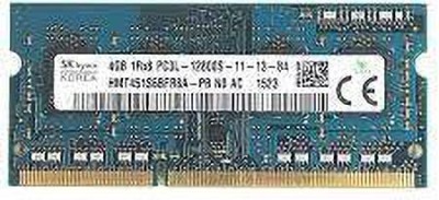 Hynix PC3L High Speed Ram DDR3 4 GB (Dual Channel) Laptop (4GB Laptop RAM PC3L 12800S)