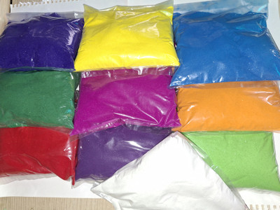 CHITRASHILA Pack of 10 Rangoli Powder(Multicolor)