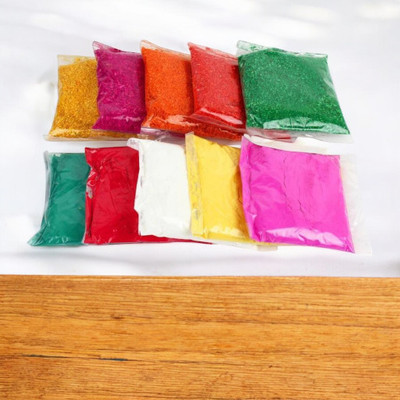 oramsa Pack of 12 Rangoli Powder(Multicolor)