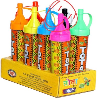 TOTA Pack of 8 Rangoli Powder(Multicolor)