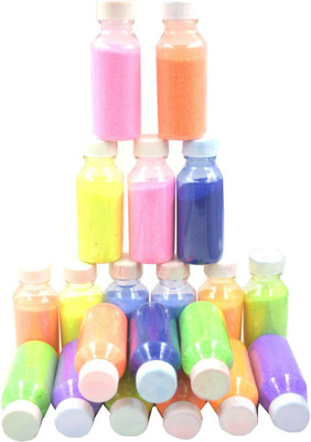 ME&YOU Pack of 20 Rangoli Powder(Multicolor)