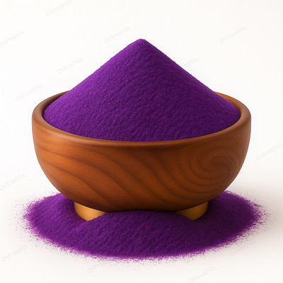 CHITRASHILA Rangoli Powder(Purple)