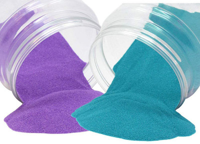 BRIGHT BLOOM Pack of 2 Rangoli Powder(Multicolor)