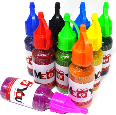 ME&YOU Pack of 9 Rangoli Powder(Multicolor)