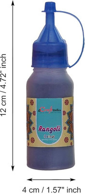 KHUSHA CREATION Pack of 5 Rangoli Powder(Multicolor)