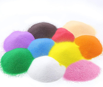 CPYFASHION Pack of 10 Rangoli Powder(Multicolor)