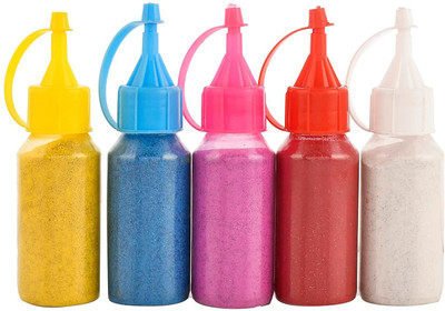 ARTH Pack of 5 Rangoli Powder(Multicolor)
