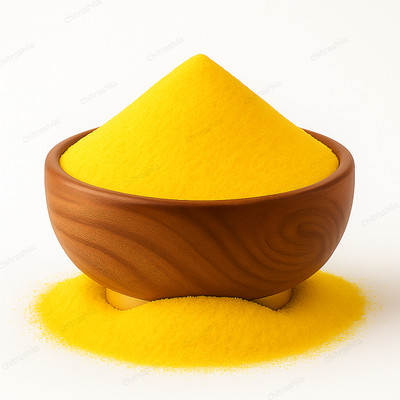 CHITRASHILA Rangoli Powder(Yellow)