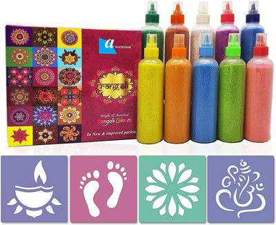 Ascension Rangoli Powder(Multicolor)