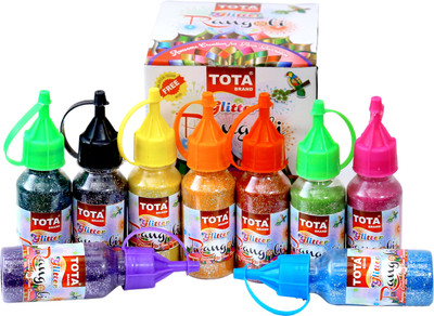 TOTA Pack of 8 Rangoli Powder(Multicolor)