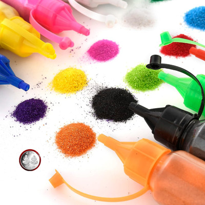 YASHVI Pack of 10 Rangoli Powder(Multicolor)