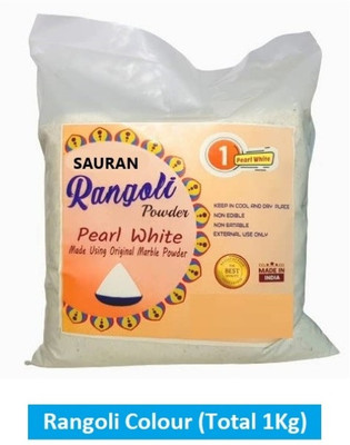 Sauran Rangoli Powder(White)